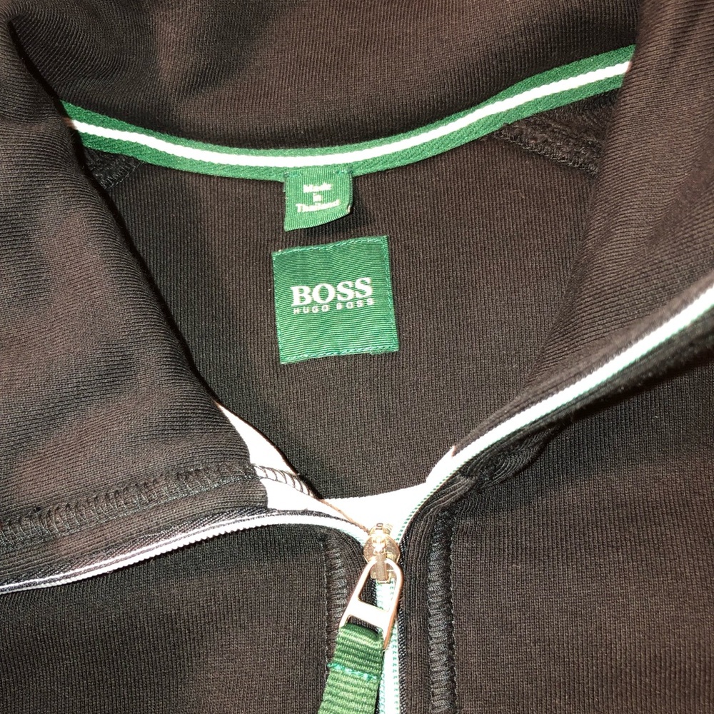 Hugo Boss full-zip sweater